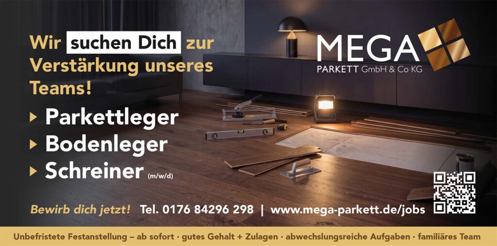 Arbeiten bei MEGA PARKETT